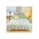 thumbnail image 1 of Juego de cama de edredón floral verde, 1 of 4