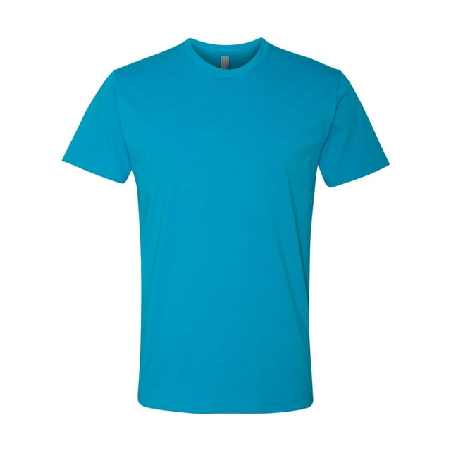 Next Level CVC Short Sleeve Crew , XS, Turquoise