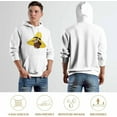 thumbnail image 5 of Curious George 7 Hoodie Fashion Hip Hop Women/Men Hoodie Sweatshirt With Pocket, 5 of 7