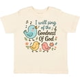 thumbnail image 3 of Inktastic Sing of the Goodness of God Birds and Flowers Boys or Girls Toddler T-Shirt, 3 of 5
