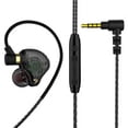 thumbnail image 2 of Auriculares Auriculares con cable Auriculares con micrófono incorporado Auriculares con control en línea con conector de 3,5 mm, Negro transparente sidaley EL003439-03B, 2 of 2