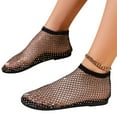 thumbnail image 6 of BadPiggies Women Shiny Gem Mesh Flats, Glitter Stretchy Net Shoes Ultra Comfortable Summer Slip On Sandals, 6 of 11