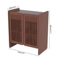 thumbnail image 6 of Buffet Cabinet Sideboard, Modern Sideboard Buffet Table with Drawer, Fluted Sideboard Buffet Cabinet, 6 of 6