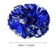 thumbnail image 3 of Pompones aeróbicos de animadora para fiesta de baile, competición deportiva escolar (azul plateado), 3 of 7