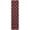 Red Black, variant on FairOnly 2'x6'Geometric Christmas Non Slip Runner Rug for Kitchen Ultra Thin Machine Washable Classical Grid Floor Carpet for Bedroom,Red Black