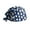 Navy, variant on Womens And Mens Christmas Printed Nurse Working Scrub Cap With Buttons Adjust Sweatband Working Cap Bouffant Hats