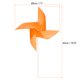 thumbnail image 2 of 50pcs 17 x 11 Molinos de Viento para el Jardín con 4 Hojas Molinillos de Viento a Prueba de Viento y Impermeables con Estacas para Decoración de Patio Naranja, 2 of 6