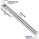 thumbnail image 4 of 10 Pack CNC Router Bits 1/8 inch Shank Spiral Upcut Router Bit, 4 of 5