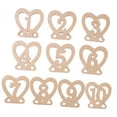 thumbnail image 4 of Siruishop 10 Pieces Wood Table Numbers Decorative for Catering Centerpiece Anniversary, 4 of 8
