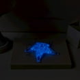 thumbnail image 5 of Lorelei Glow-in-the-Dark Decorative Accent Glass Sculpture Nautical Figure - Starfish, 5 of 11