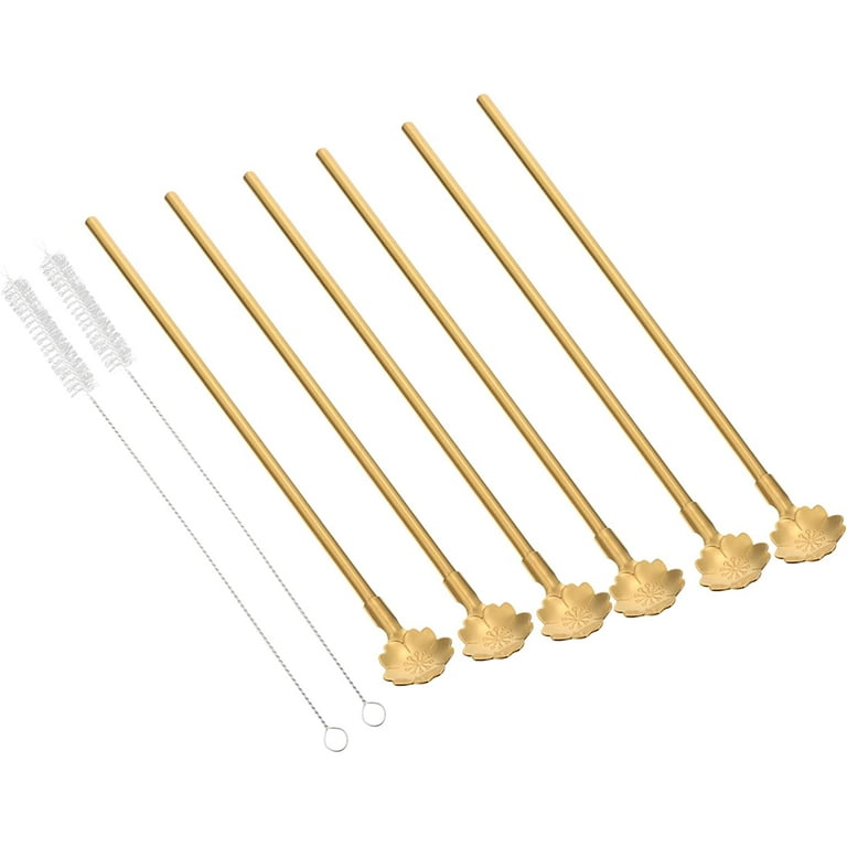 16Pcs Swizzle Sticks Metal - Stainless Steel Mixing Cocktail