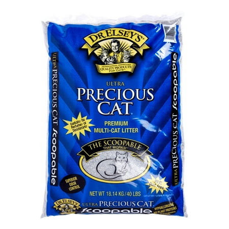 Precious Cat Dr. Elsey's Ultra Scoopable Multi-Cat Cat Litter (40 lbs.)