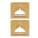 thumbnail image 1 of Servilletero de mesa ANGGREK de Papel Suave 2 Uds Elegante para Hotel para café, 1 of 8