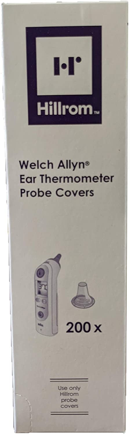Hillrom Probe Cover  Braun Lens Filters 200 Count By Welch Allyn Ear Thermometer 