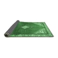 thumbnail image 2 of Ahgly Company Indoor Square Medallion Emerald Green Traditional Area Rugs, 8' Square, 2 of 4