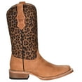 thumbnail image 3 of Circle G Western Boots Girls 11" Leather Leopard Print Honey J7104, 3 of 4