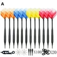thumbnail image 1 of 12 Pcs Embouts de Fléchettes Souples avec Joints de Sac Protecteur de Lame de Remplacement, 1 of 3