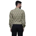 thumbnail image 3 of BESTMAN Slim FitShirtsFor Men Button DownLong Sleeve PrintedShirtsFor Boys, 3 of 5