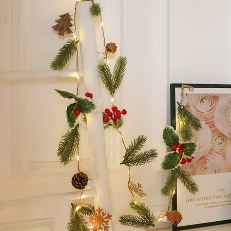 

Party Decorations Christmas Card String Lights Christmas Decoration Window Fireplace Pendant