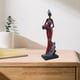 thumbnail image 5 of Estatuas de de mujer africana, de mujer, de dama tribal para niñas, decorativa , Azul como se describe Macarena escultura negra, 5 of 8