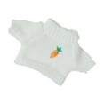 thumbnail image 4 of Ropa para muñecas de 20 cm, atuendo para muñecas, suave y cómodo, decoración para vestir, se adapta a colgante de 20 cm. blanco, 4 of 9