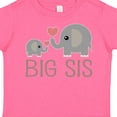 thumbnail image 4 of Inktastic Big Sis Elephant Girls Toddler T-Shirt, 4 of 5