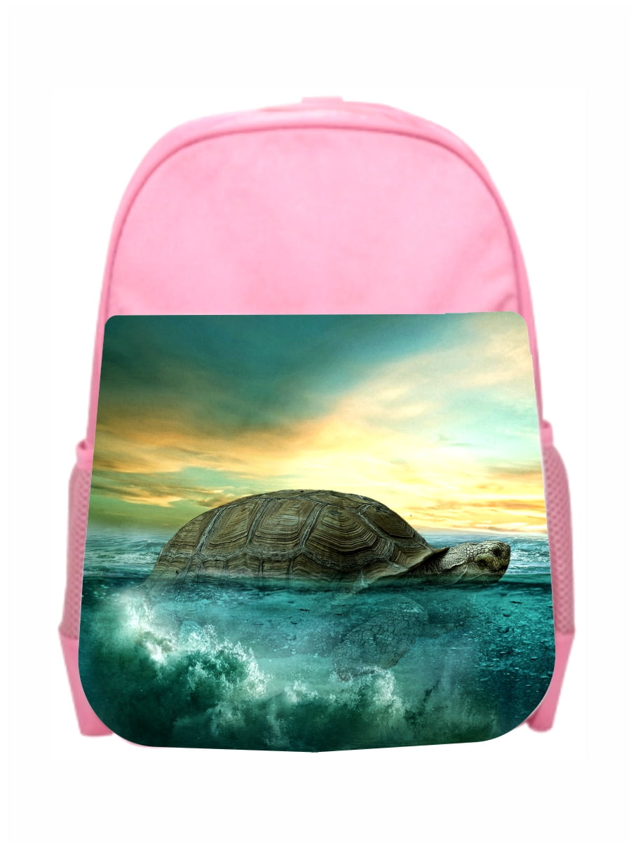 Accessory Avenue Childrens Backpacks Animal Turtle Floating Girls Kids PreSchool Backpack