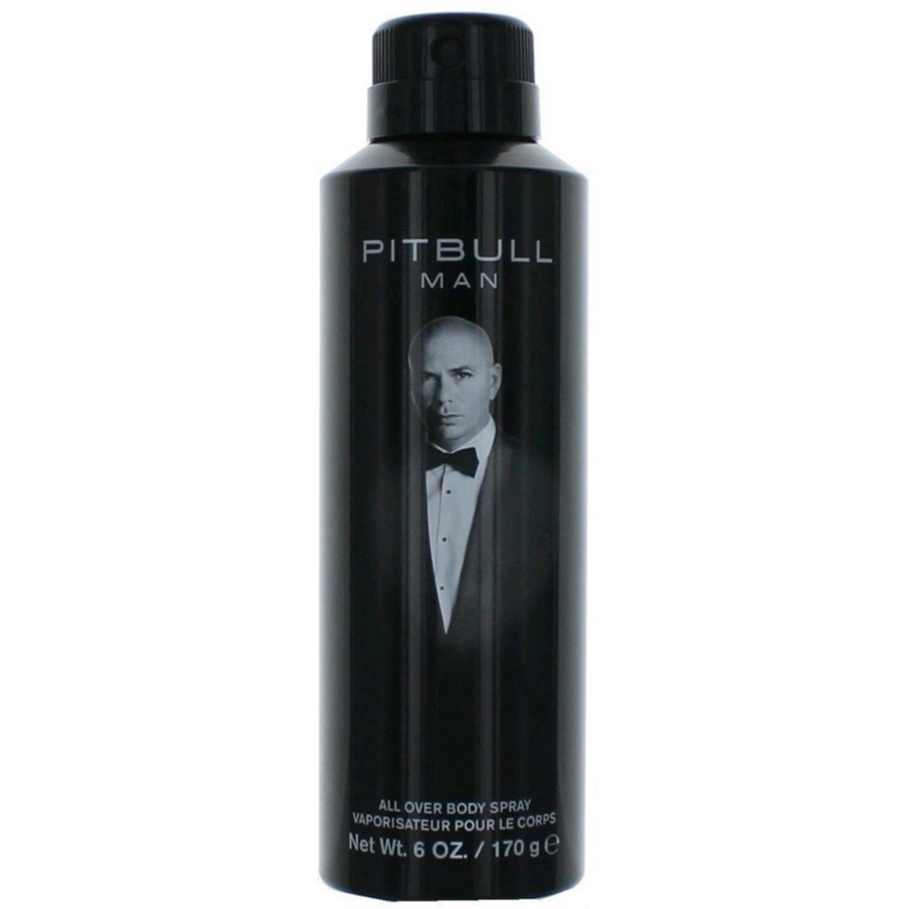 Pitbull Body Spray for Men, 6 Oz