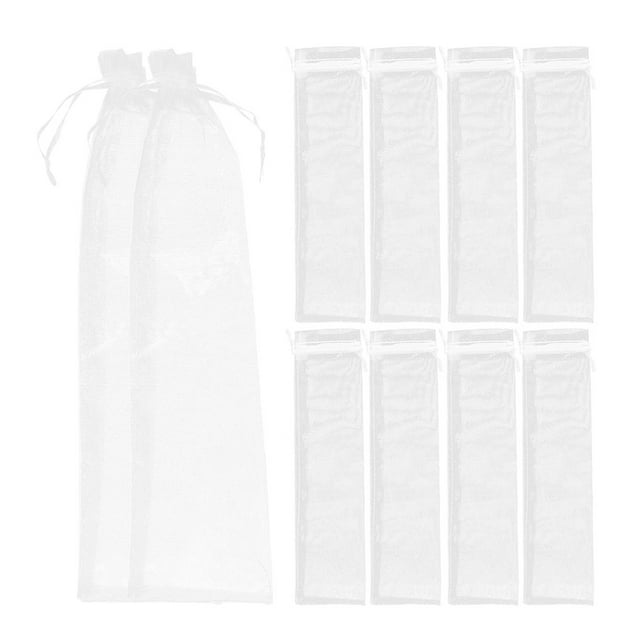 30 bolsas de organza con cordón, plegables, para regalo o fiesta