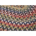 thumbnail image 3 of Colonial Mills 5' x 8' Red, Blue, and Yellow Braided Oval Area Throw Rug, 3 of 3