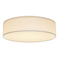 thumbnail image 6 of Nuvo Lighting 15 inch CCT Selectable Fabric Drum LED Decor Flush Mount Fixture White Fabric Shade Acrylic Diffuser - White Fabric, 6 of 7