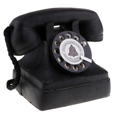 segolike Téléphones Bougeoir Filaires à Cadran Rotatif Rétro Vintage Antique Européen 7111-13