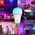 thumbnail image 6 of Smart Light Bulb, Wifi Light Bulb Color Changing LED Bluetooth Light Bulbs APP Remote Controlled Home Lamp Compatible with Alexa Google Home Assistant, 6 of 20