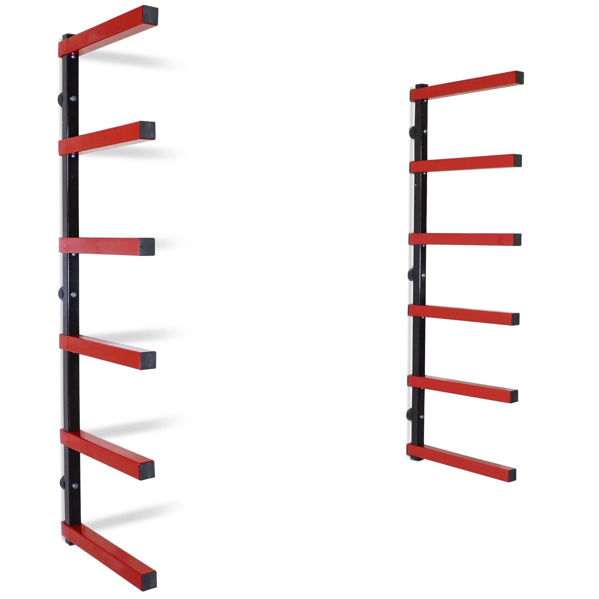 Titan 6 Shelf Lumber Storage Rack Steel WallMounted Indoor/Outdoor 600