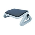 thumbnail image 3 of HILABEE Repose-Pieds sous le Bureau Portable à Six Hauteurs Réglables pour Travail Jeu Ordinateur Gris, 3 of 9