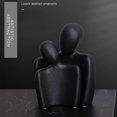thumbnail image 2 of Hugging Couple Sculpture Decoration Ornaments Office Bookshelf Desktop Decorations Sculpture, 2 of 20