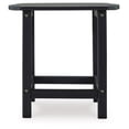 thumbnail image 4 of Signature Design by Ashley Outdoor Sundown Treasure HDPE End Table, Black, 4 of 5