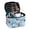 Bats, variant on HELLHERO Christmas Cat Pattern Portable Travel Cosmetic Bags with Brush Slots Travel Organizer for Women Her Travel Make Up Organizer Zipper Multifunction