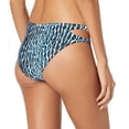 thumbnail image 2 of Jessica Simpson NAVY ANIMAL Sassy Safari Hipster Bikini Swim Bottom, US Medium, 2 of 3