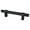 Matte Black, variant on 96 mm Center to Center Radial Reign Cabinet Pull, Polished Chrome