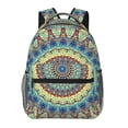 thumbnail image 1 of Fotbe Round Mandala1 Mochila Casual con Estampado para Escuela, Viajes y Actividades al Aire Libre - Duradera, Ligera y Cómoda, 1 of 5