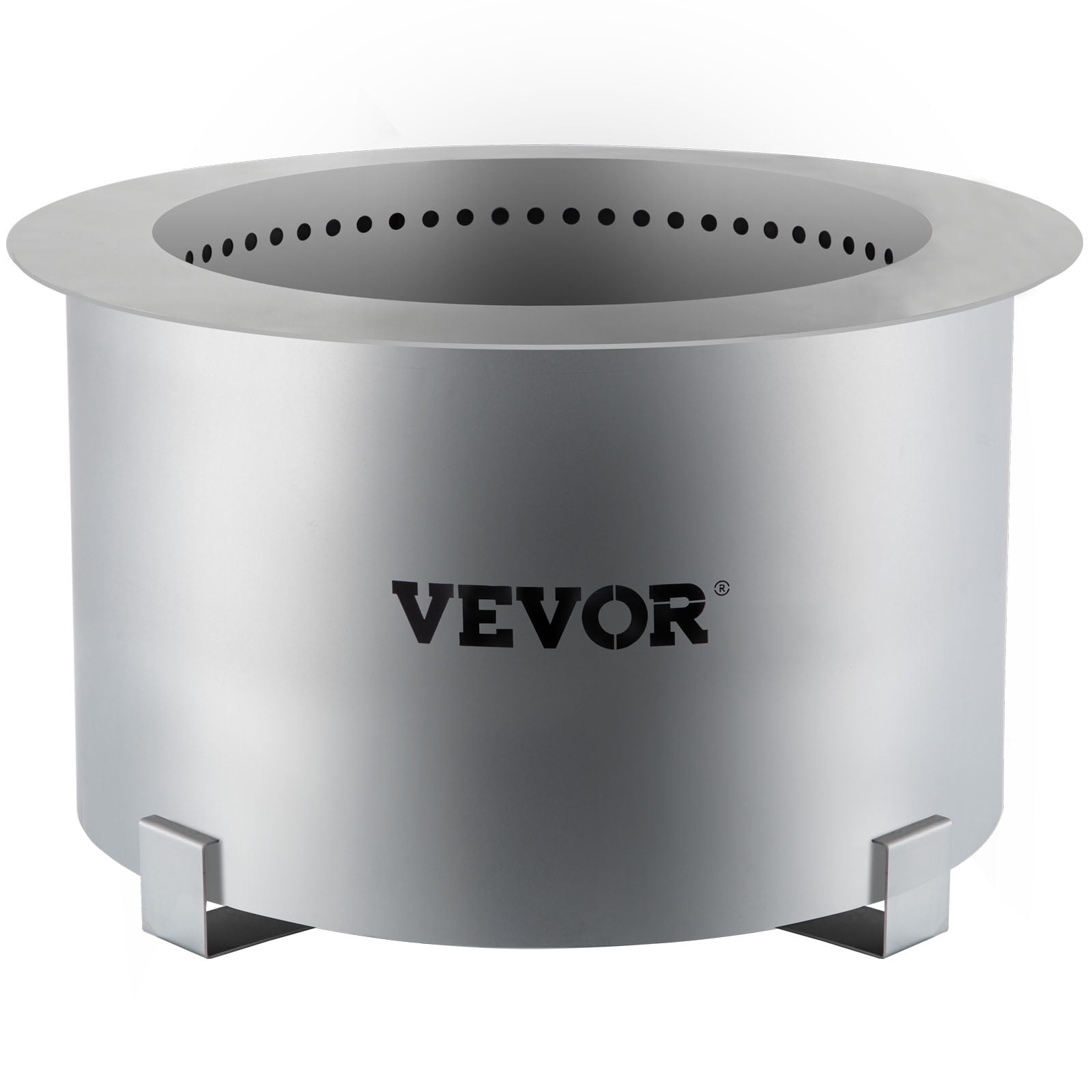 VEVOR Smokeless Fire Pit, Stainless Steel Stove Bonfire, Large 22 inch