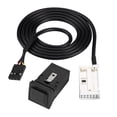 thumbnail image 2 of K,Car USB Audio AUX Audio AUX Cable AUX Cable Adapter Luxury Finish, 2 of 9