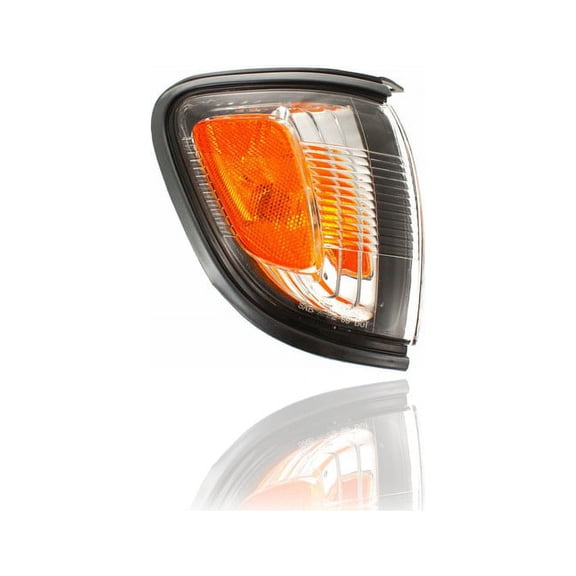 Parking - Side Marker Light Assembly - Compatible/Replacement for '01-04 Toyota Tacoma - Gray Outer Trim - Right Hand - Passenger - 8161004070