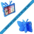 thumbnail image 3 of iPad 10th Generation Case for Kids, iPad 10th Gen 10.9 2022 Butterfly Case with Kickstand Light EVA Full Body Drop Protective Rugged Shockproof Child Proof iPad 10th Gen Kids Case,Blue, 3 of 6