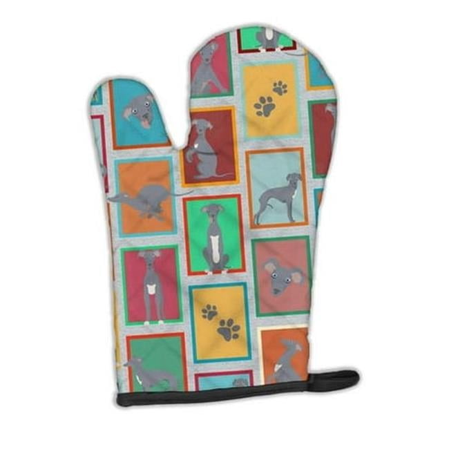 Lots of Great Pyrenees Oven Mitt 8.5 in x 12 in