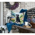 thumbnail image 4 of Labrador Retriever Spring Path Throw Pillow 18 in x 18 in, 4 of 5