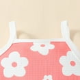 thumbnail image 6 of ibuvkizy Toddler Baby Girl Tank Top Sets Summer Baby Girl Outfits Clothes,Girls' Sling Fashion Sleeveless Print Jumpsuit Printing Short Pants,Gifts for Her, 6 of 9
