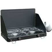 Ozark Trail 2Burner 20,000 BTU Propane Camp Stove with Wind Guard