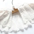 thumbnail image 4 of Cuello Falso de Blusa de Cuello Choker Acuchillado Decorado con Encaje Casual, 4 of 5